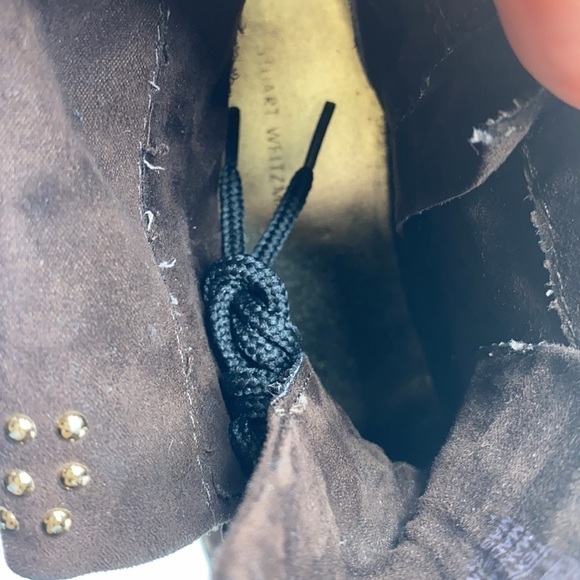 Stuart Weitzman Sz 1(US) Brown Yadastud Ankle Boot - Picture 12 of 15